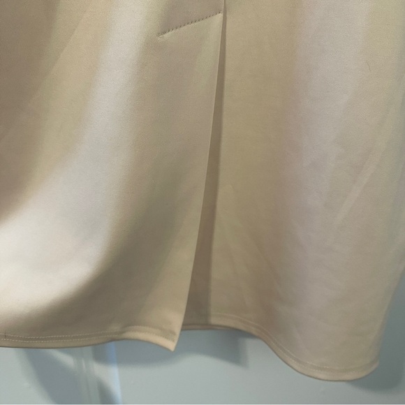 ASOS Design Light Pink Spaghetti Strap Knee Length Dress Women’s Size 10 Pastel - Picture 13 of 16